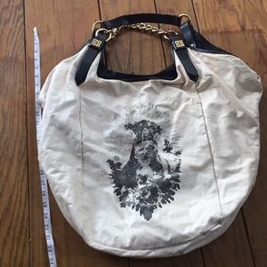 Givenchy large leather hobo bag